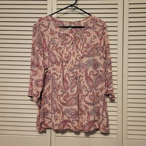 Croft & Barrow blouse NWOT